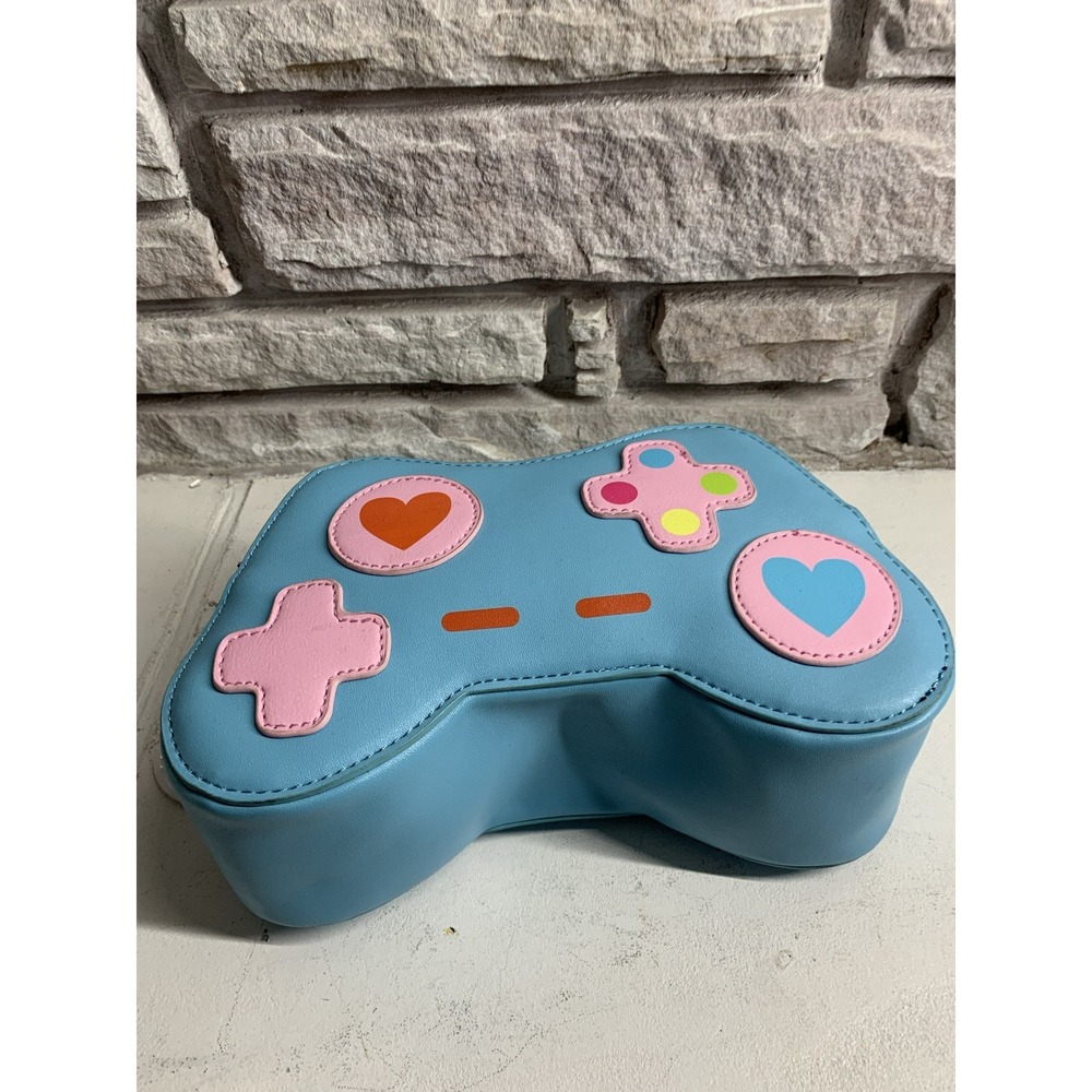 Bewaltz One More Level Game Controller Handbag Blue Novelty Crossbody Bag NEW
